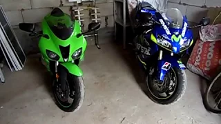 CBR 600 RR vs Kawasaki ZX6R. Сравнительный обзор.