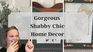 MUST SEE!!! 3 Beautiful Thrift Flips | Shabby Chic Decor | Magazine Holder | Picture Frame | #tfrt