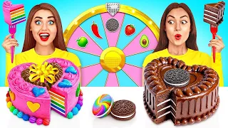 Rich vs Poor Cake Decorating Challenge | Battle of Expensive & Cheap Sweets by RATATA POWER