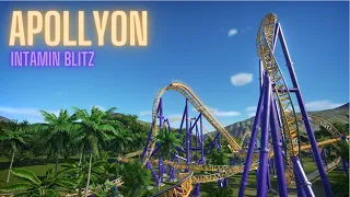 ''Apollyon'' l Intamin Blitz coaster - Planet Coaster