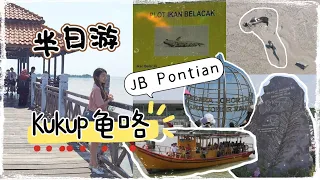 柔佛州JB Pontian | Kukup半日游去看"背眼虾虎鱼亚科"