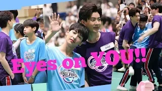 OffGun Schoolympic 2019 moment!! Hug, Luv, Jealousy #offgun #babii