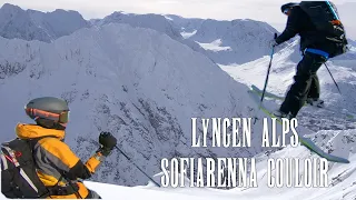 Lyngen Alps, Norway - Sofiarenna Couloir
