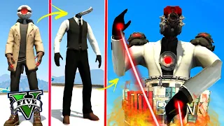 ATUALIZEI o LASER MAN FRACO até o LASERMAN MONSTRO no GTA 5 !