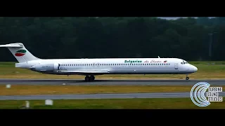 Bulgarian Air Charter MD-82 Takeoff sound!!!!