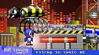 If Flickies were playable in Sonic 2! (Chemical Plant Zone)