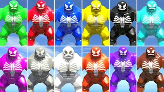 All Venom COLORS in LEGO VideoGames