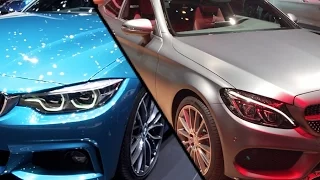 2017 Mercedes-Benz C Class Coupé vs. 2017 BMW 4 Series Coupé