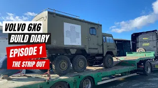 Volvo TGB 6x6 C304 1314 - Build Diary - Episode 1 - Strip Out