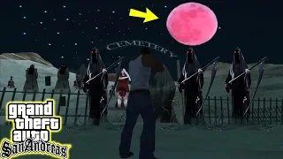 ليلة إستيقاظ أشباح القمر الاحمر في قراند سان اندرياس | GTA San Andreas mod GHOSTS