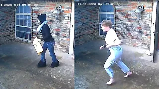 Homeowner Chases Woman She Says Took Off With Her Package