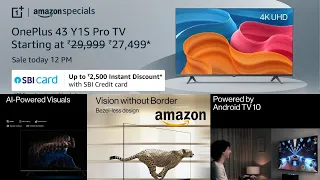 Amazon Specials I OnePlus 43 Y1S Pro TV Starting at ₹27,499 #shorts