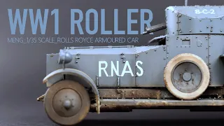 Weathering Made Simple | 1/35 WWI Armoured Car | The Inner Nerd