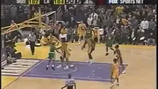 2002: Antoine Walker vs Kobe Bryant (gamewinner or buzzerbeater)