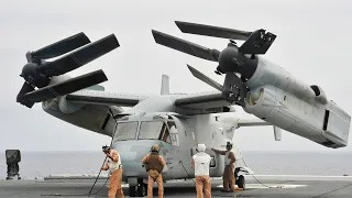 "Helicopter-Transformer" MV-22 Osprey Unfolds its Wings • Highlights