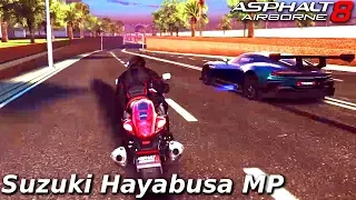 THE BEST BIKE FOR MP! Suzuki Hayabusa (Rank 1579) Multiplayer in Asphalt 8