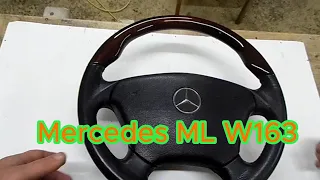 Mercedes ML W163 #Руль#Дерево#Тюнинг#Mercedes#