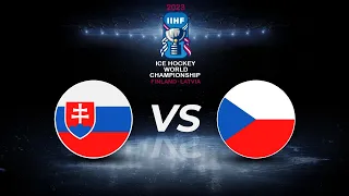 SVK - CZE | MS v hokeji  2023 po VYCHODŇARSKY!