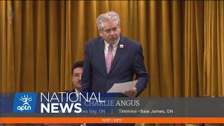 NDP MP drills into feds about funding a proper hospital in James Bay | APTN News