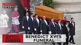 The most moving moments of the #Pope emeritus Benedict XVI's funeral