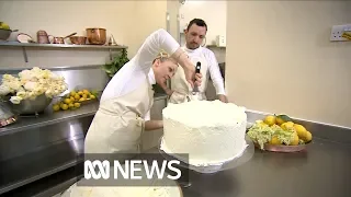 Baking Meghan Markle's royal wedding cake