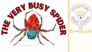 The Very Busy Spider | Eric Carle | Kids Books Read Aloud | Quiet Time Books for Kids | Storytime