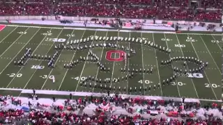 OFFICIAL OSU Marching Band video game half time show