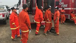 Carr Fire: More than 500 inmates help battle Shasta County fire