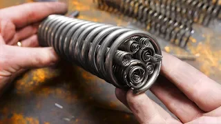 Forging A Knife From Springs!  Part 2