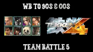 🎮 Tekken 4 Ultra Hard Difficulty Gameplay | 🔥Team Battle Mode #5 🔥 | PCSX2 Gameplay