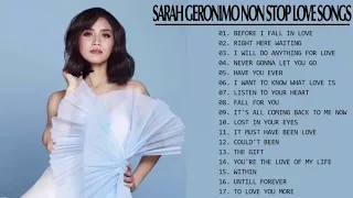 Sarah Geronimo NON STOP LOVE SONGS | The Best of Sarah Geronimo | FULL ALBUM PLAYLIST of 2021