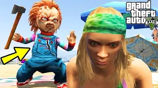 GTA 5 Mods "CHUCKY THE KILLER DOLL MOD" (GTA 5 Chucky Movie Mod, Chucky Games, GTA 5 Funny Moments)