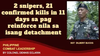 War Story: 2 snipers, 21 confirmed kills sa 11 days na nag reinforce sila sa isang Army detachment