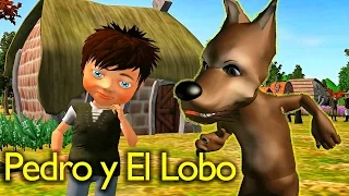 La Cancion del Cuento de Pedro y El Lobo - Videos Para Niños - Cuentos Clásicos Lunacreciente