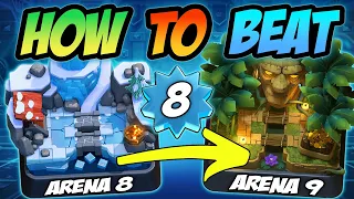 🔥BEST ARENA 8 & 9 decks in Clash Royale!