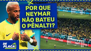 NEYMAR ERROU? "O MEU CONCEITO É: O MELHOR BATEDOR EM CAMPO BATE O PÊNALTI PRIMEIRO"