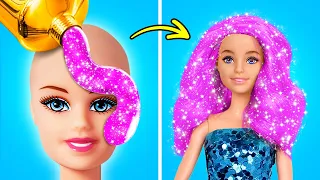 Makeover de muñecas de lujo 💖 Transformación de muñecas preciosas.