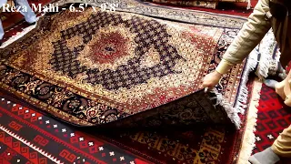 A Small Collection of New Afghan Handmade Rugs