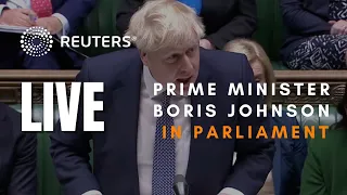 LIVE: British Prime Minister Boris Johnson takes questions in parliament