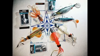 Montaggio esche SAVAGE GEAR: 3D LB Swim Squid e 4D Herring Shad