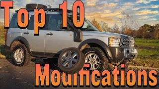 Top 10 Modifications for Land Rover Discovery 3 or 4