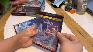 Frozen (4K Ultra HD + Blu-ray + Digital Code) Unboxing