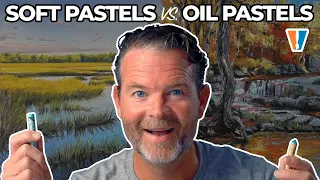 Oil Pastels vs Soft Pastels - Showdown