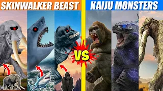 Giant Skinwalker Beast vs Kaiju Battles | SPORE