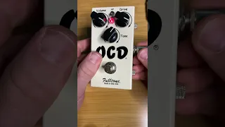 What Does Fulltone OCD Pedal Do? #asmr #guitarpedal