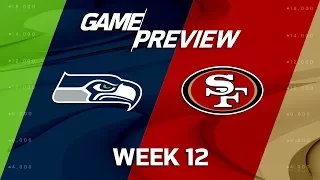 Seattle Seahawks vs San Francisco 49ers | NFL Week 12 Game Preview | Total Access