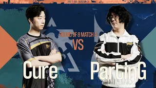 [2021 GSL Season 3] Ro.8 — Матч 4: Cure (T) vs. PartinG (P)