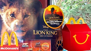 2019 McDonalds The Lion King Happy Meal Toys