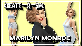 CAS | Marilyn Monroe | Sims 4