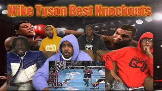 Top 10 Mike Tyson Best Knockouts HD : REACTION